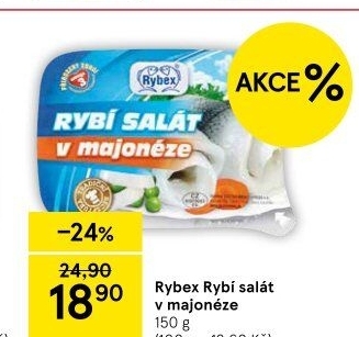Salát rybí v majonéze Rybex