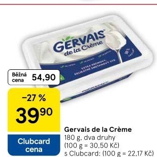 Sýr Gervais De La Créme