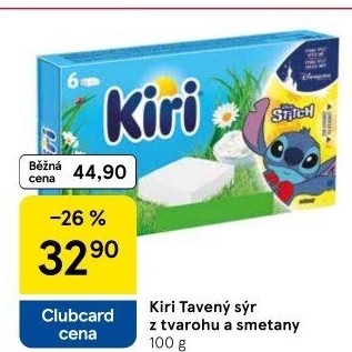 Sýr tavený Kiri