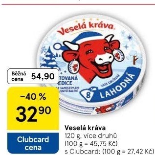 Sýr tavený Veselá kráva