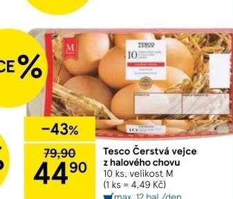 Vejce M Tesco