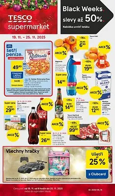 akční leták Tesco 19.11.2025-25.11.2025