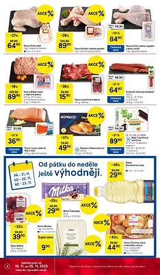 akční leták Tesco 19.11.2025-25.11.2025