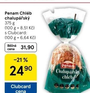 Chléb chalupářský Penam