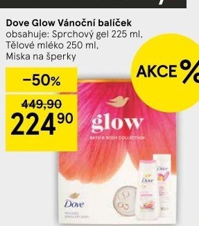 Dárková kazeta Dove Glow Collection