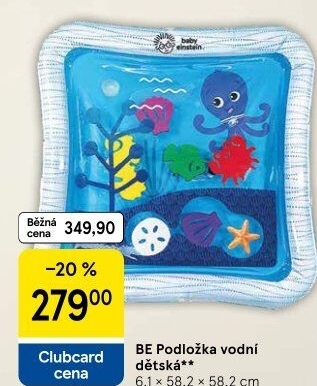 Dětská podložka vodní Baby Eindstein