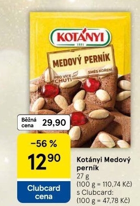 Koření Medový perník Kotányi