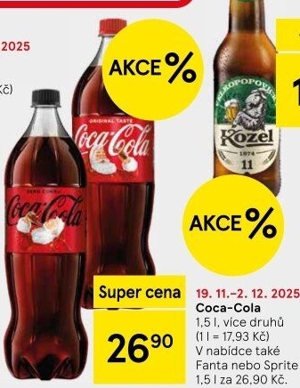Limonáda Coca Cola