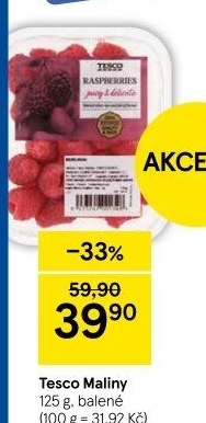 Maliny Tesco