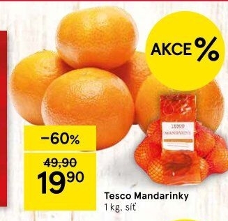 Mandarinky Tesco