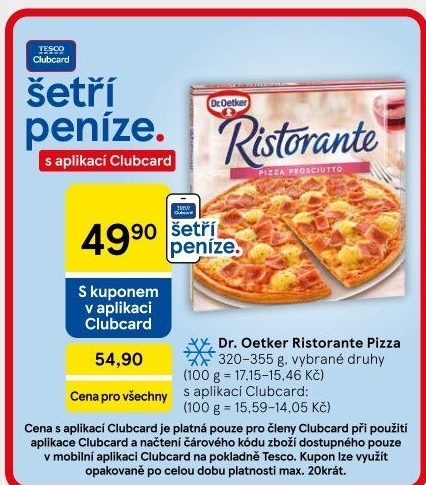 Pizza mražená Ristorante Dr. Oetker