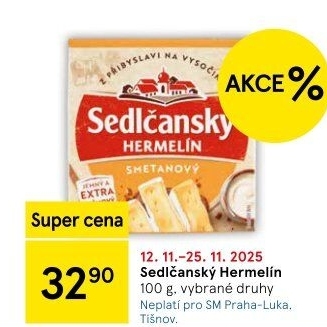 Sýr Hermelín Sedlčanský