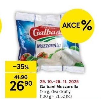 Sýr Mozzarella Galbani