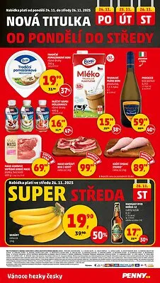 akční leták Penny Market 20.11.2025-26.11.2025
