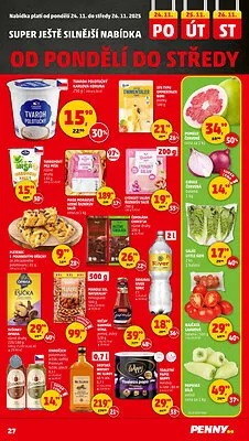 akční leták Penny Market 20.11.2025-26.11.2025