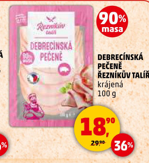 Debrecínská pečeně Řezníkův talíř