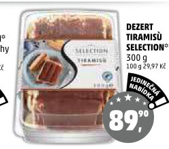Dezert Tiramisu Selection