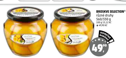 Kompot broskve Selection