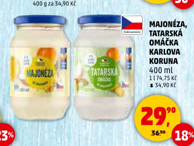 Majonéza Karlova Koruna