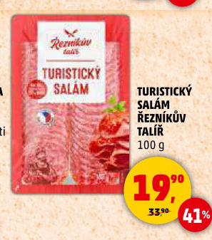 Salám turistický Řezníkův talíř