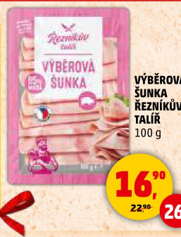 Šunka výběrová Řezníkův talíř