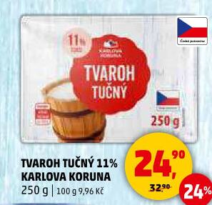 Tvaroh tučný Karlova Koruna