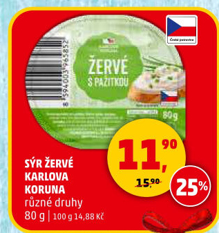 Žervé Karlova Koruna