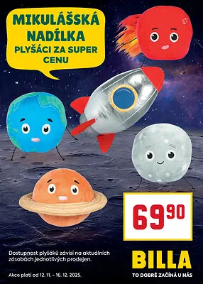 akční leták BILLA 19.11.2025-25.11.2025