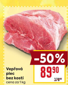 Vepřová plec bez kosti
