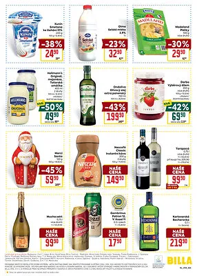akční leták BILLA 19.11.2025-25.11.2025