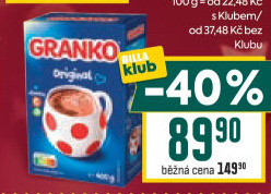 Instantní kakao Granko Orion