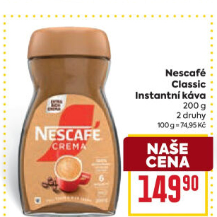 Instantní káva Nescafé Classic