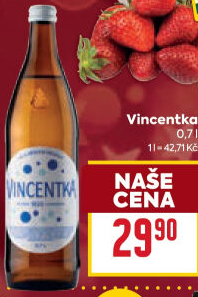 Minerální voda Vincentka