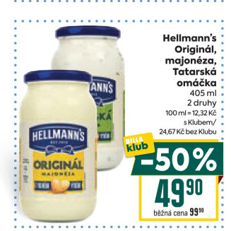 Tatarská omáčka Hellmann'