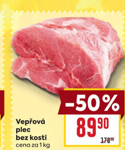 Vepřová plec bez kosti