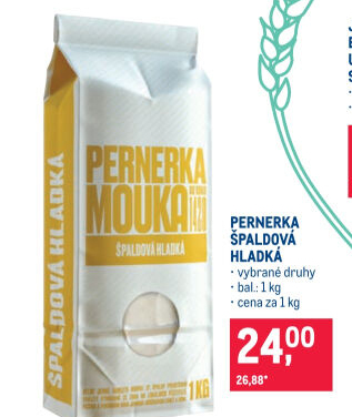 Špaldová mouka Pernerka