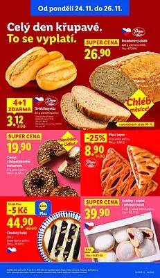 akční leták Lidl 24.11.2025-26.11.2025
