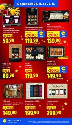 akční leták Lidl 24.11.2025-26.11.2025