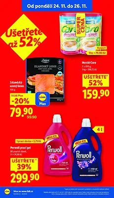 akční leták Lidl 24.11.2025-26.11.2025