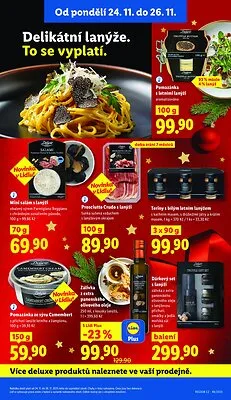 akční leták Lidl 24.11.2025-26.11.2025