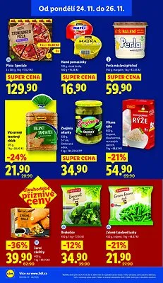 akční leták Lidl 24.11.2025-26.11.2025