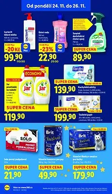 akční leták Lidl 24.11.2025-26.11.2025