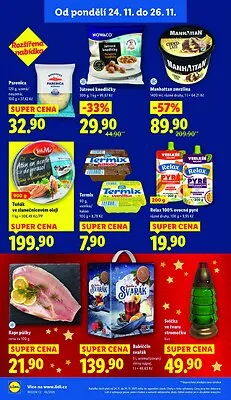 akční leták Lidl 24.11.2025-26.11.2025