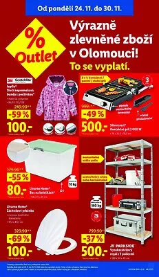 akční leták Lidl 24.11.2025-26.11.2025