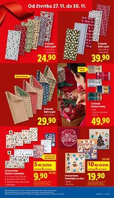 akční leták Lidl 24.11.2025-26.11.2025