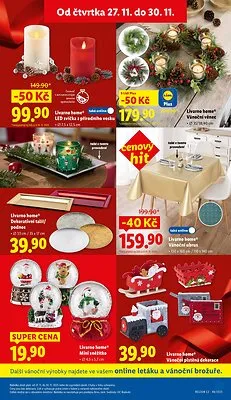 akční leták Lidl 24.11.2025-26.11.2025
