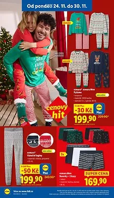 akční leták Lidl 24.11.2025-26.11.2025