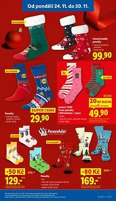 akční leták Lidl 24.11.2025-26.11.2025