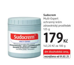 Krém na ekzém a akné Multi Expert Sudocrem