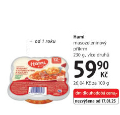 Příkrm Malý gurmán Hami